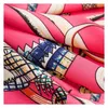 Schals neuer Twill Seidenschal Frauen Tier Königreich Print Square Mode Wrap Foard Großer Hijab -Schal -Neckerchief Drop Lieferung Dhrac