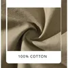 Pantalon masculin 2024 Spring Nouveau produit rétro 100% coton pour hommes décontractés pour hommes.
