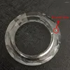 Декоративные фигурки 1pcs 50 мм прозрачное кольцо Кристаллы Кристаллы Повески Стеклянный солнечный каракуй