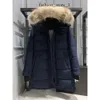 Projektantka kanadyjska męska i damska Kurtki parkas zimowe ubrania robocze kurtka na zewnątrz zagęszczona moda ciepła pieśnia para na żywo kurtka kanada 691