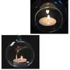 Kandelhouders merk 1pc hangende teaight houder glas orb terrarium globe kandelaar bruiloft bar decor