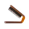 Brossage à cheveux pliable brosse à cheveux brosse masseur de voyages de voyage peignes de coiffure antistatique outils