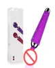 YUECHAO USB USB ricaricabile a 15 velocità AV Magic Wand Vibrator Massager G spot vibratori clitoride orali per donne Prodotti sessuali per adulti Toys8980147