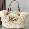 TOTE TAG RAFFIAS STOM TAG GRAS LAGE Designer Basket Stro ANAGRAM Schoudertas Vouw TOTE TOTE Handtas Vrouw Men Men Weekend grote TOTE ZOMERWEVE REISKOPPELING MET DAS