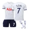 Voetbalsets/tracksuits Mens tracksuits 2023-24 NIEUW SPURS VOETBAL SHIRT No. 10 Kane No. 7 Son Heung-Min voetbalshirt nr. 9 Richarlison No. 17 Romero