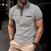 T-shirts masculins et t-shirts Polos 2024 Nouveau été Polo Quick Polo mille oiseaux Polo sportif masculin Polo plus les t-shirts