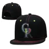 Style Summer Rockies - CR Letter Basball Caps mode Hiphop Hiphop Casual A réglable Sport Men Femmes Bone Snapback Chapeaux