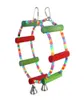 Colorful Pets Birds Toy Parrot Perroquet Macaw Cockatiel Budgie Scratcher Parrots Climb Circular Hanging Swing Hamster Rats Toy8987939