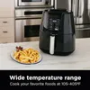 Air Fryer, dass Chips, Braten, Wiederholungen, Dehydrate, für schnelle, einfache Mahlzeiten, 4 -Liter -Kapazität, Hochglanzfinish, Grau