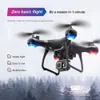 DRONES 4K HIFFINITION WIFI FPV DRONE TÉLÉCORÉE AVEC LA PRESSION D'AIR FIXE Mode sans tête Image de photographie aérienne suivant RC Four Hélicoptère Toy D240509