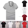 Summer Mens Polos Trendy Classics Marka koszule odzieży bawełniany rękaw