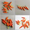 Fleurs décoratives 25 pcs Velles de légumes Mini Food Toy