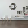 Wandklokken DIY Modern Design 2023 Nieuw aankomsten fotolijst klok plastic kunstfoto's Home Decor Horlog Q240509