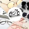 Jewelry Pouches Acrylic Glasses Stand Riser Eyeglasses Holder Motorcycle Shape Organizer