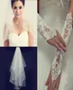 2 pièces bon marché Veaux de mariage blancs ou ivoires avec des perles de peigne Gloves8500219