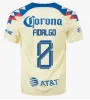 Artı Boyut 3XL 4XL 2023 2024 2025 Liga MX Club America Futbol Formaları R.Martinez Giovani Evde 3. Eğitim Gömlek 24 25 Futbol Hayranları Oyuncu Versiyonu Çocuk Kitleri Setleri