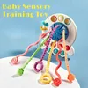 2pod de dents Toys Montessori Development sensoriel de développement bébé Tirling String Fonger s'entraîner à apprendre