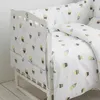 60*50 cm säng hängande förvaringspåse baby barnsäng Botton Crib Organiser Toy Diaper Bottle Organizer Fick för CRIB BEDGOD SET 240509