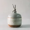 Kommen grof aardewerk keramische stoofpotbeker met deksel retro gestoomde eierkom vogels nest baby pap soepbekers voor huishouden