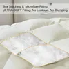 Luxury Duvet Summer Quilt All Season Washable Microfiber Comforter Down Blanket for Single BedNo Pillow 240506