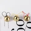 Decorative Figurines Mini 28mm Thickened Loud Anti Lost Brass Bells Clear Sound Christmas Door Bell Classic Simple Wind Chime