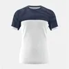 メンズTシャツ夏のバドミントン卓球テニススポーツTシャツ屋外ランフィットネス短袖