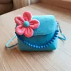 Sac à main de la chaîne de perles pour enfants en bas âge pour enfants, sac de princesse à fleurs mignonnes, petit portefeuille bébé zéro 80% d'usine en gros de l'usine