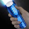 Potente linterna LED LED Super Bright ABS Pocket Torch Recargable Luz de flash de campamento impermeable recargable con caja de regalo