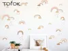 Cartoon Rainbow Raindrop DIY Wall Sticker Lovely Baby Children Room Home Decoration Adhesive TV Sofa Background Decals7664711