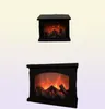 Electric Fireplace Lantern Led Flame Log Effect Rectangle Fire Place For Home Decor Indoor Christmas Ornaments1194107