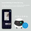 Caméras IP Enabot Pet Camera Home Safety Camera Mobile Indoor WiFi Camera à 2 voies Vision nocturne 1080p Video auto-charge Robot D240510