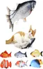 Katten USB Charger Toys Fish Interactive Electric Floppy Fishes Realistische Pet Chew Bite Pets Supplies Cat Dog Toy3639308