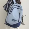 Backpack Fashion Girl College School Bag casual Mulheres simples Pacacs de livros para adolescentes ombro de viagem Mochila Mochila