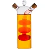 豪華なカクテルカップクリエイティブシェアリングカップダブルチューブガラスパーソナライズされたバーの調理器具吊り防水カップ飲料カップ240429