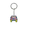 Anneaux clés Float Series Keychain Cool Colorf Caractère avec bracelet Course pour sacs à dos sacs de clés