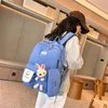 Backpack Kawaii School Bag Student Student Kobiety Podróż dla Lady Knapsack Torby Laptopa Proccussak Cute Mochilas