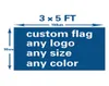 Anpassad flagg Premiumkvalitet FedEx Cost Design 100D Polyester 150x90cm Sport Advertising Club Logo Digital Print Banner3576517