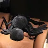 Spire de grande taille réaliste jouet en peluche molle en peluche animal en peluche effrayant Spider Dolloween chambre décoration enfant cadeau d'anniversaire 240507