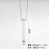 Designer 528 Hertz Meditation Whistle Mindfulness Pendant Rostfritt stål Vakuumhalsband justerar andan för att lindra ångest VK70
