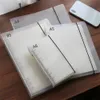 A5 A6 A6 Folder transparent Folder Loose Leaf Ring Bink Notebook Inner Core Cover Journal Planner Stationery Office Supplies 240510