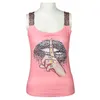 Tanks pour femmes Streetwear Sexy Leopard Sans manches