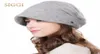 Fancet Winter Newsboy Caps for Women Wool Wool Acrylique Visor Beons de bonnet Bérets de moeste chaude Fashion Colat Colat Temps 991392182620