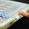 Caixas de jóias 78/50 Grade Diamante Pintura Acessórios para Ferramentas Mosaico Contrato de Fréia de Jóias Plaides Para Bordado de Diamante Caixa de Armazenamento Transparente