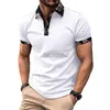 Herren -T -Shirts plus T -Shirts Polos 2024 Sommer schnelles Polo -Hemdknopf Herren -Gelegenheits -Polo -Hemd plus Tees