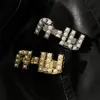 Designer Barrettes Girls Pearl Crystal Hairpin Letter Clips Clip per capelli Luxury Hairclips Fashi