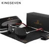 Lunettes de soleil Kingseven New Fashion Mens Mens de haute qualité Aluminium Luxury Retro Fonction Lunes Femelle Pilot ACCESSOIRES Q240509