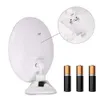 Compact Mirrors Flexible makeup mirror 10x magnifying glass 14 LED light touch screen portable Q240509
