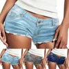 Kvinnors shorts sommar jeans byxor rippade kvinnor casual shorts denim hem vintage mode shorts jeans dam hotpants shorts ropa mujer 2024 y240504