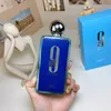 On Sale Perfume Famous Women Men Body Spray EDP Cologne 9pm Unisex Natural Long Lasting Pleasant Fragrance Neutral Charming Scent for Gift 3.4 fl.oz Wholesale