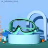 Duikbril Childrens zwembril voor meisjes en jongens groot frame waterdichte anti-mist high-definition transparante student Q240410